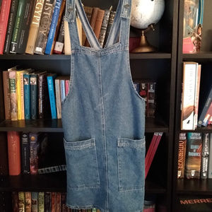 Cotton On Denim Jean Overall Dress